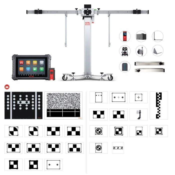 Autel ADAS LDW Calibration System with MS906PRO ADAS Tablet