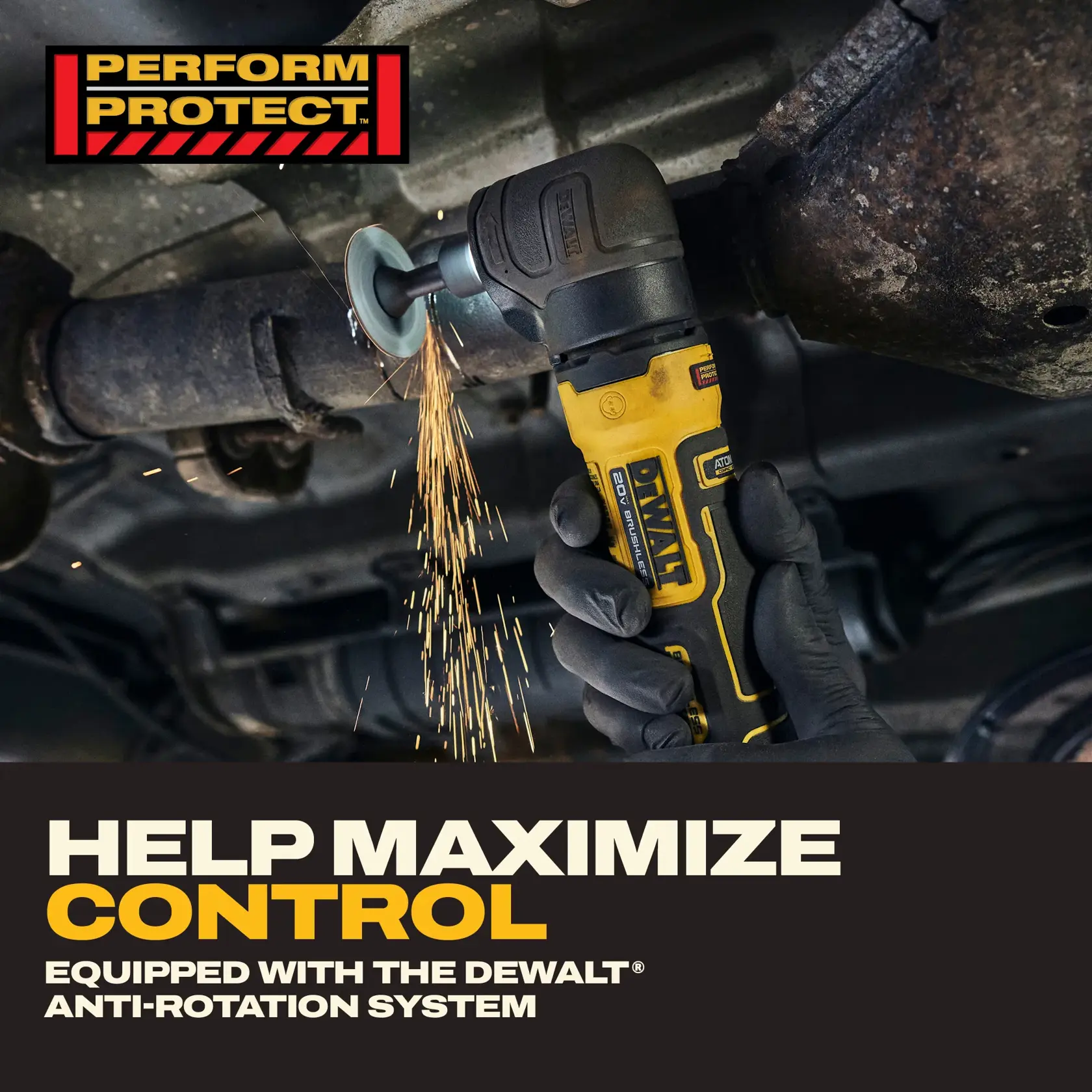 Dewalt 20V MAX ATOMIC Right Angle Die Grinder - Image 3