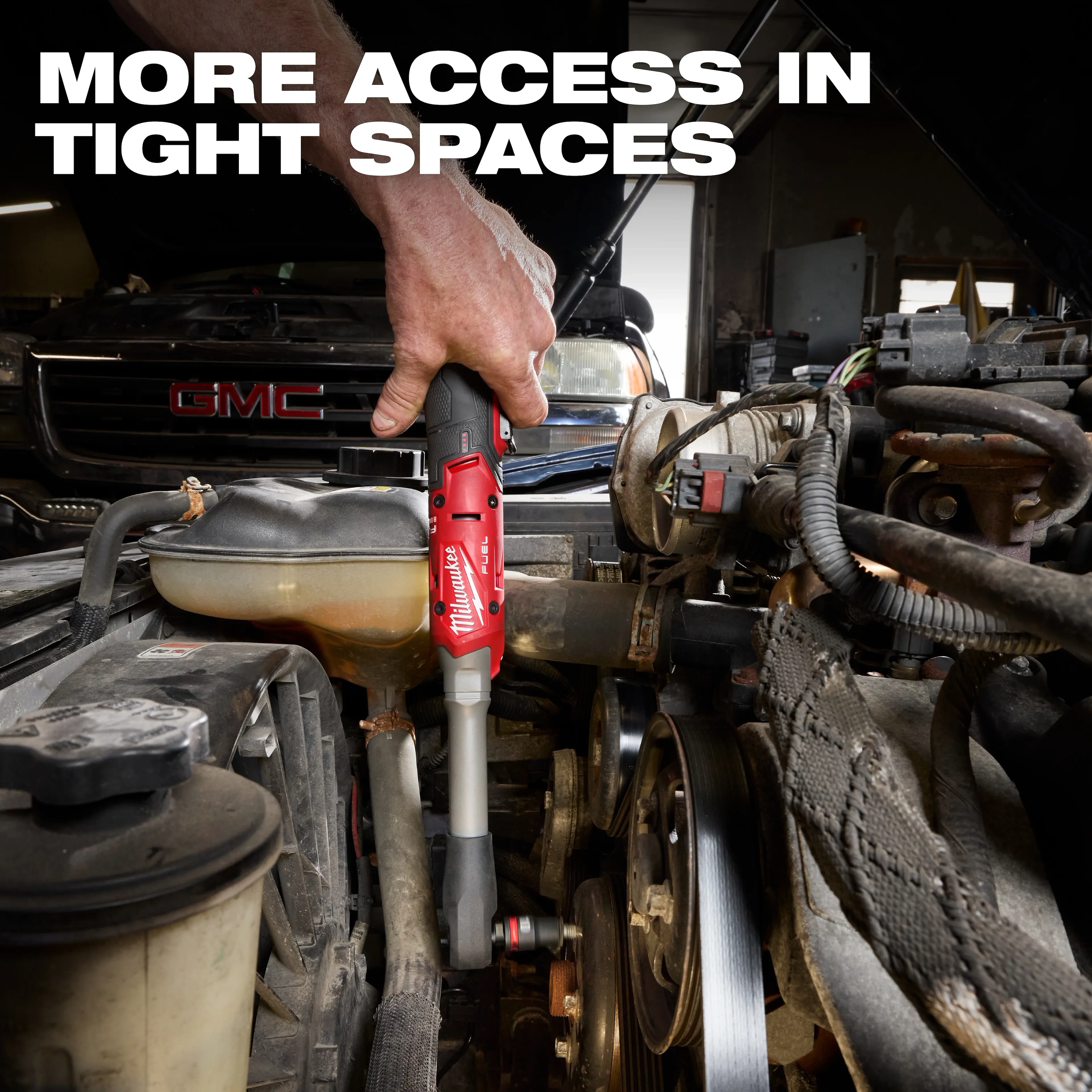 Milwaukee M12 FUEL™ 1/2" Extended Reach Ratchet - Image 11