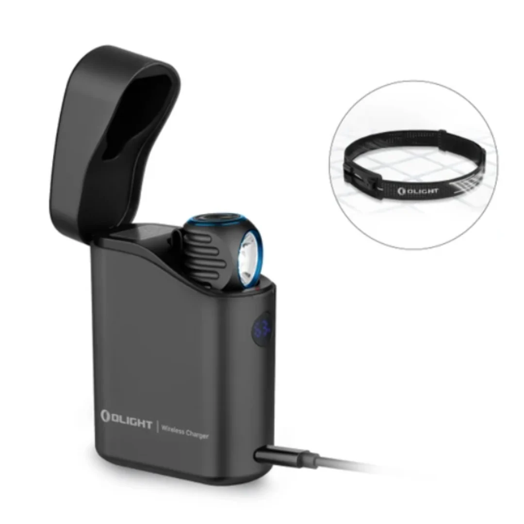 Olight Perun 3 Mini Headlamp & Flashlight with Red and White Light - Image 3